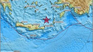 750 земетресения са регистрирани за десет дни в района на остров Крит