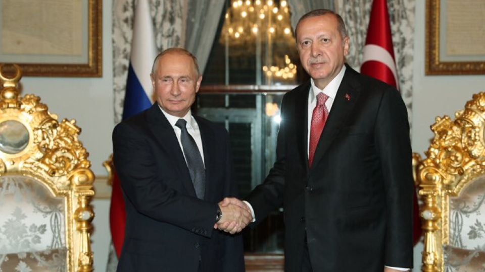Сирия заема основно място в дневния ред на срещата между Ердоган и Путин