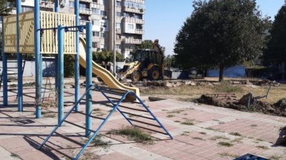 Изграждат нова зона за спорт и отдих в ж.к. „Стоян Ников“ в Свищов