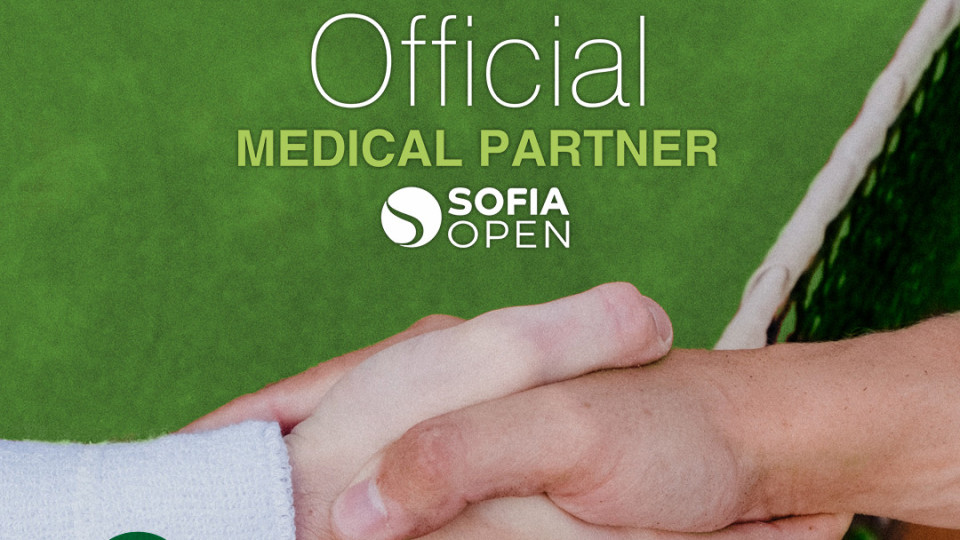 Медицински комплекс „Софиямед“ отново е официален партньор на SOFIA OPEN