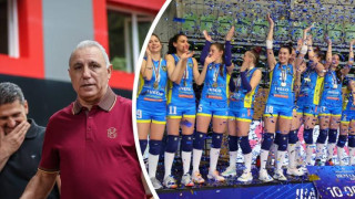 Христо Стоичков ще облича волейболните шампионки от „Марица“ (Пловдив)
