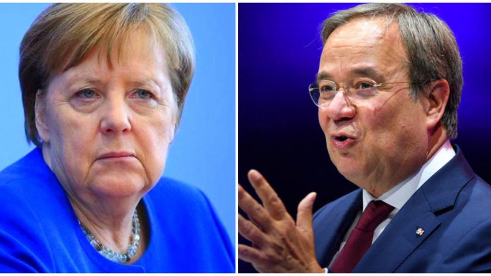 Меркел призова да се гласува за кандидата на партията й за канцлер Армин Лашет