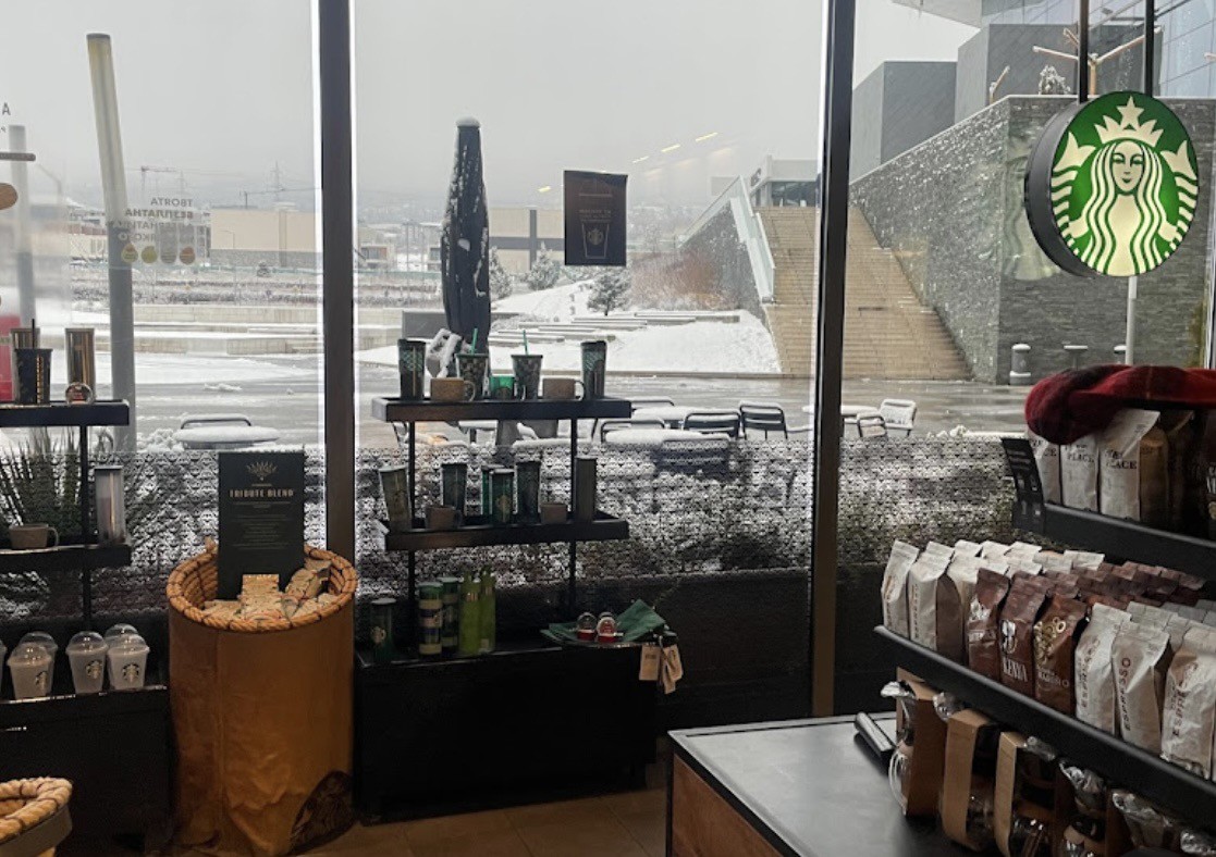 Отврат! Хлебарки лазят по витрината на Starbucks, пробутват гранясала сметана в кафето - Снимка 4
