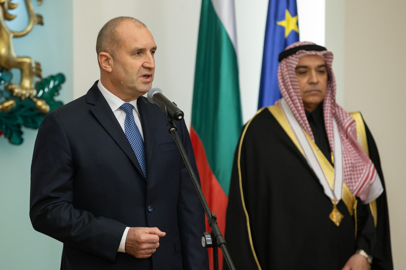 Румен Радев: Саудитска Арабия е важен партньор за България в региона на Близкия изток - Снимка 5