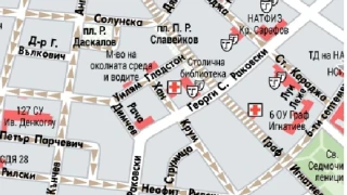 Протести срещу еврото блокират центъра на София