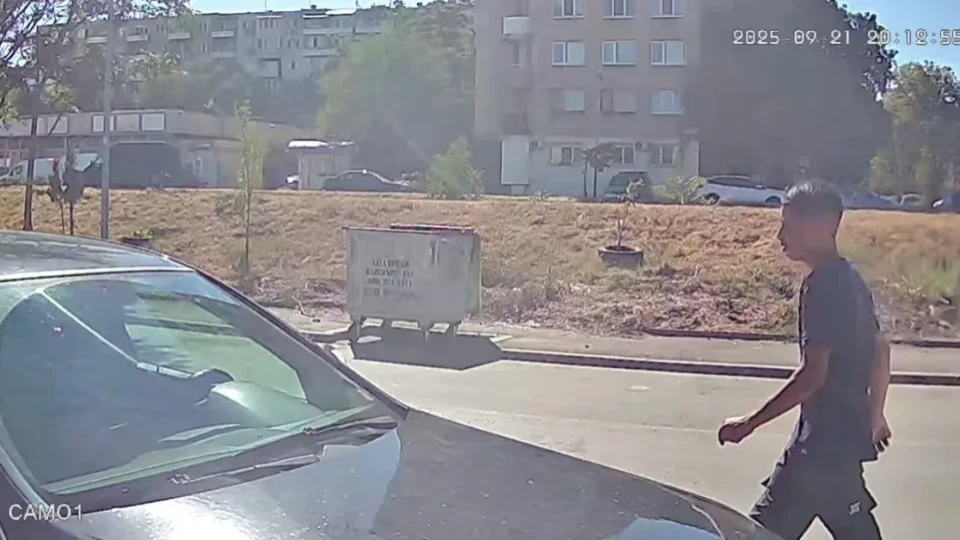 ВИДЕО показа как крадец обира кола в София - отмъкна голяма сума пари