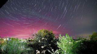 Силна геомагнитна буря: Северно сияние се появи над България