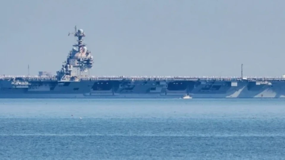 Най-модерният американски самолетоносач пристигна в Карибите в близост до Венецуела