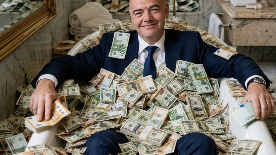 Джани Инфантино иска да продаде краставици на краставичари